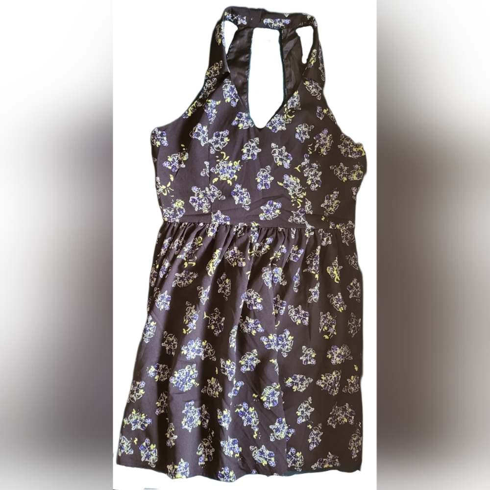 Floral mini dress L
